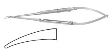МІКРО-ГОЛКОТРИМАЧ З ЗАХОПЛ. ВИГНУТ. 185MM